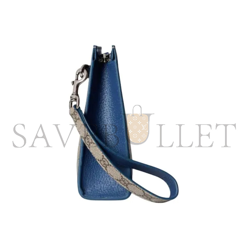 GUCCI BI-COLOR SMALL POUCH 768255 (26*18*6cm)